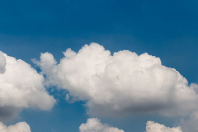 Low angle view of clouds in sky