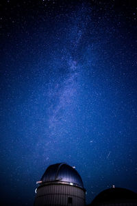 Idyllic shot of milky way