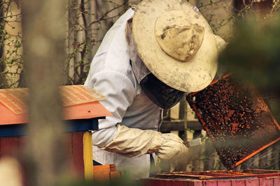 Man working in industry