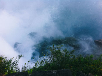 Scenic view of cloudy sky