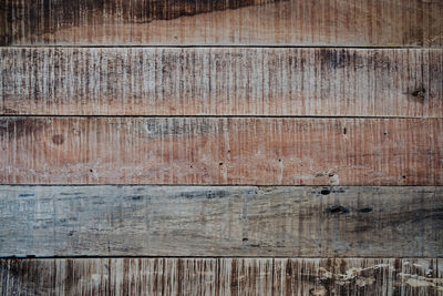 Close-up of wooden planks