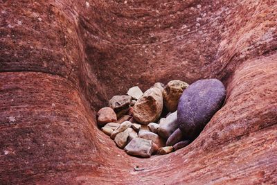 Close-up of rock