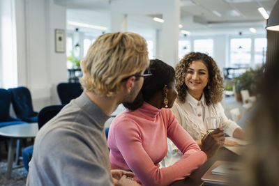 Business people having meeting in conference room