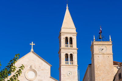 Low angle view of church