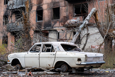 Car on street