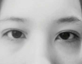 Close-up portrait of a woman