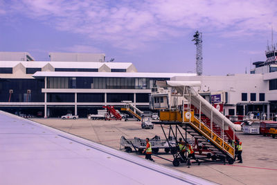 View of buildings against sky