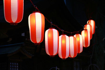 Night festival lanterns