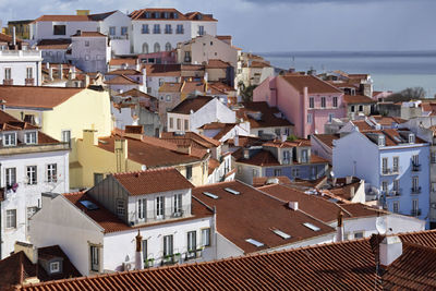 Sunny and colorful lisbon, portugal