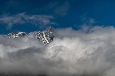 Low angle view of cloudscape against sky