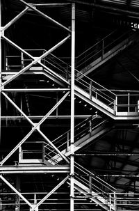 Low angle view of building under construction