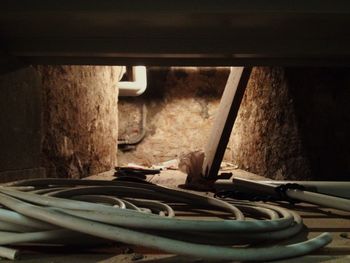 Close-up of old building