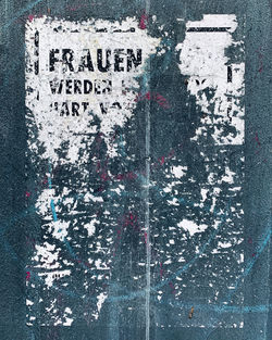Graffiti on old wall