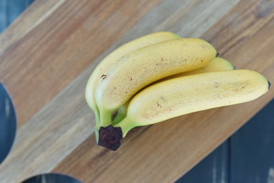High angle view of fruit on table