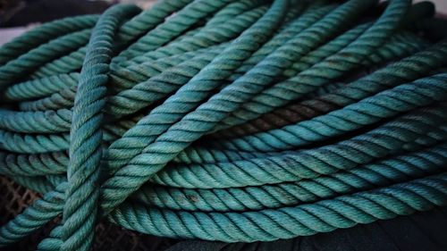 Full frame shot of ropes