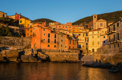 Buildings at waterfront