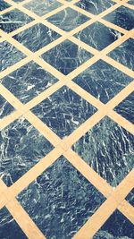 Full frame shot of tiled floor