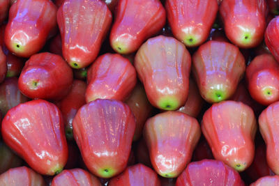 Full frame shot of strawberries