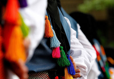 Close up of traditional bouquet