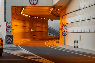 Doha bridges and underpass. lusail underpass