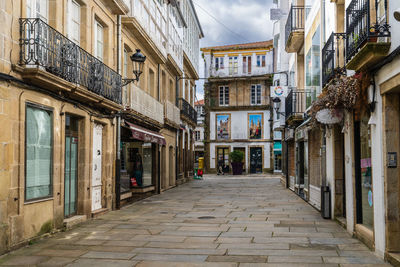 Street amidst buildings in city