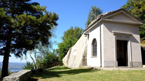 Built structure against clear sky