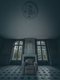 Interior of building