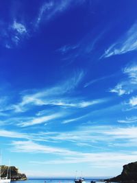 Scenic view of blue sky