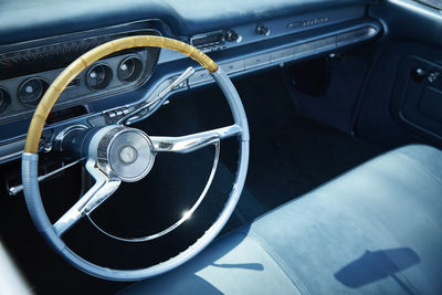 Close-up of bicycle wheel