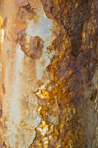 Full frame shot of rusty metal