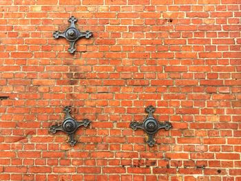 Close-up of brick wall