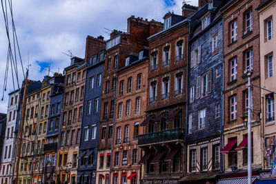 Low angle view of building against sky