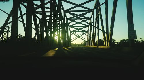 Bridge at sunset