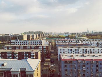 Cityscape against sky