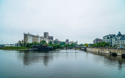 View of city at waterfront