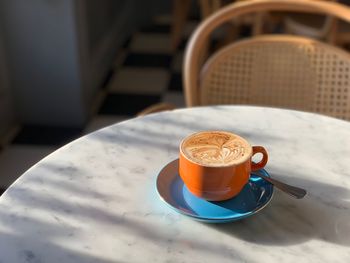 Morning coffee in montmartre