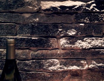 Close-up of brick wall