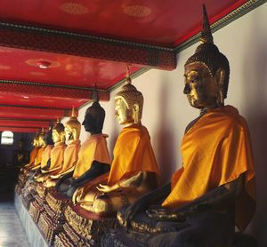 Buddha statue in temple