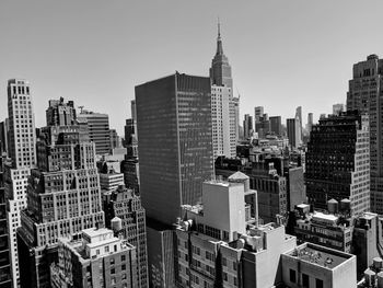 Panoramic view of buildings against sky