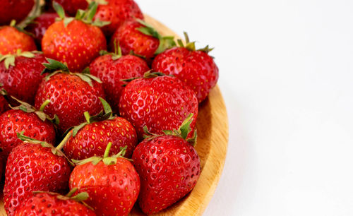 Close-up of strawberries