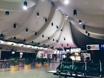 Interior of airport