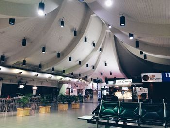 Interior of airport