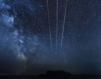 Low angle view of dramatic sky