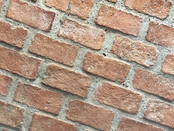 Full frame shot of brick wall