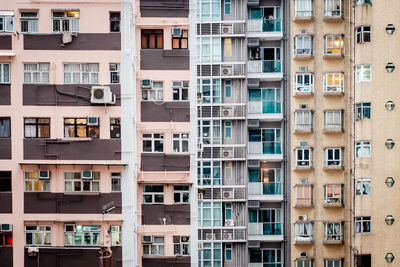 Full frame shot of residential building