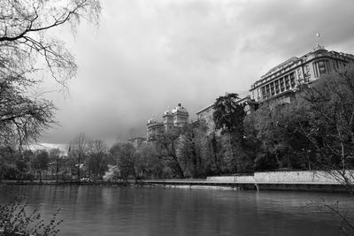 River with buildings in background