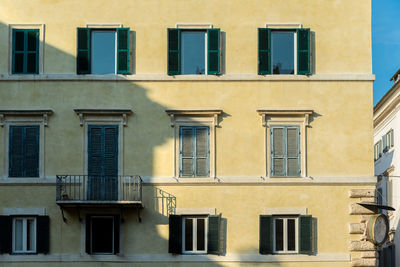 Low angle view of old building