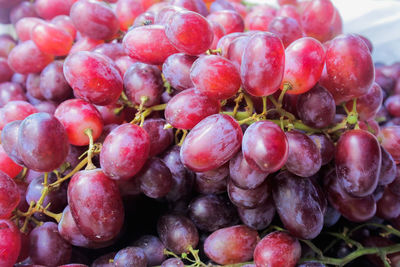 Full frame shot of grapes