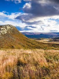 View of mountain landscape