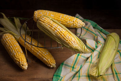 Close-up of corn